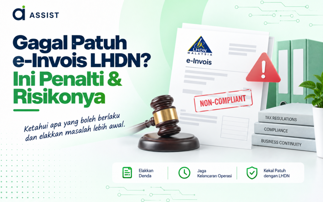 Ketidakpatuhan e-Invois LHDN: Penalti & Cara Elak
