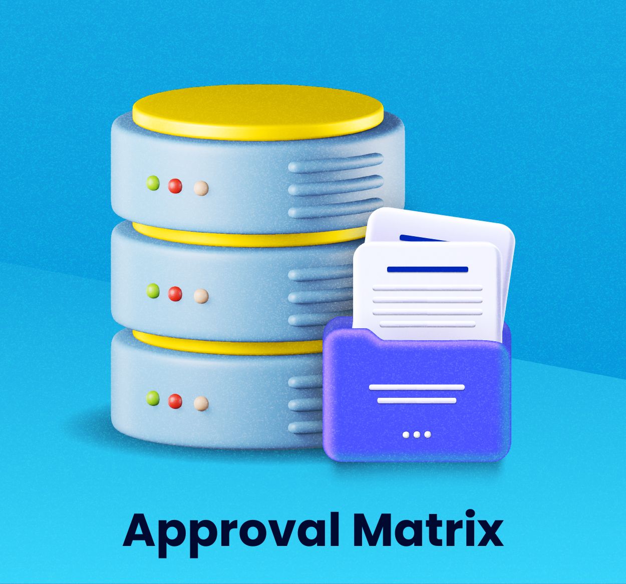 Approval matrix to approve based on specific role in the dashboard