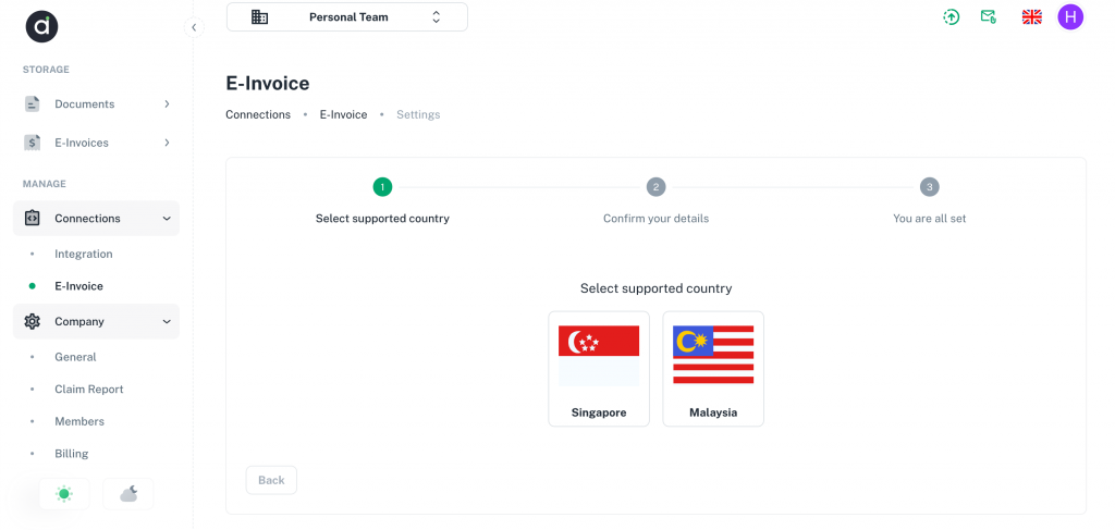 Registration to Use E-Invoice